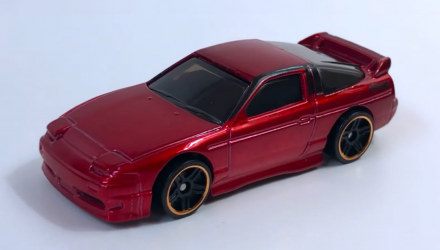 Машинка Базовая Hot Wheels '96 Nissan 180SX Type X Workshop 1:64 CFH13 Dark Red - Retromagaz, image 2