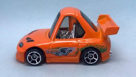 Машинка Базовая Hot Wheels Fast & Furious '94 Toyota Supra Tooned 1:64 HKG62 Orange - Retromagaz, image 4