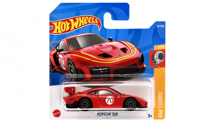 Машинка Базовая Hot Wheels Porsche 935 Turbo 1:64 HCT16 Red - Retromagaz, image 1