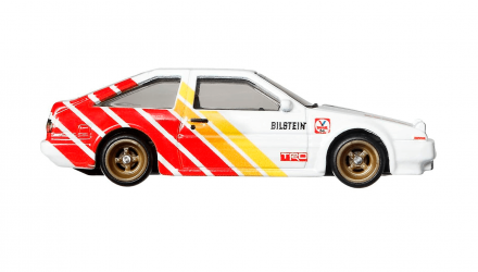 Машинка Premium Hot Wheels Toyota AE86 Sprinter Trueno Slide Street 1:64 GRJ83 White - Retromagaz, image 5