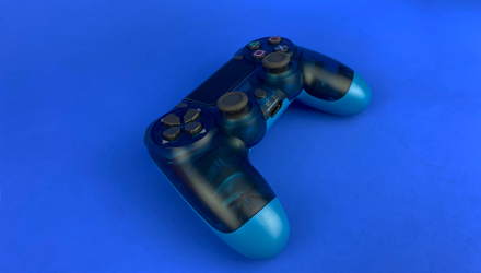 Геймпад Бездротовий RMC PlayStation 4 DoubleShock 4 Trans-Blue Новий - Retromagaz, image 1