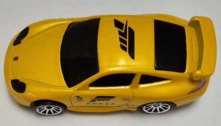 Тематическая Машинка Hot Wheels Porsche 911 GT3 Forza 1:64 HLK28 Yellow - Retromagaz, image 5