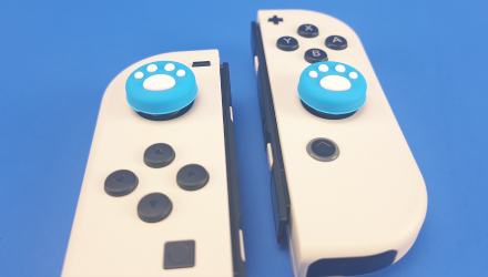 Накладки на Стики RMC 2шт Cat Paw Nintendo Switch Blue - Retromagaz, image 3