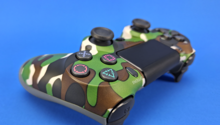 Геймпад Бездротовий RMC PlayStation 4 DoubleShock 4 Green Camo Б/У - Retromagaz, image 1