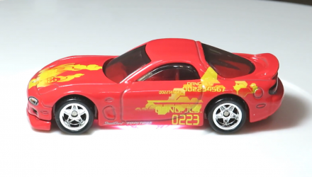 Машинка Premium Hot Wheels Mazda RX-7 FD Fast & Furious 1:64 GJR65 Red - Retromagaz, image 4