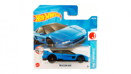 Машинка Базовая Hot Wheels '90 Acura NSX J-Imports 1:64 HCV83 Blue - Retromagaz, image 1