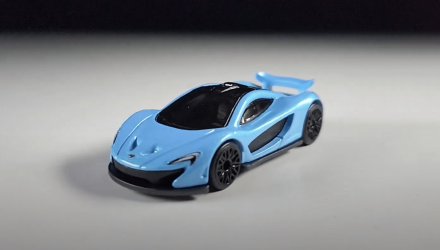 Машинка Базовая Hot Wheels McLaren P1 Quarter Mile Heroes 1:64 HTB85 Blue - Retromagaz, image 1