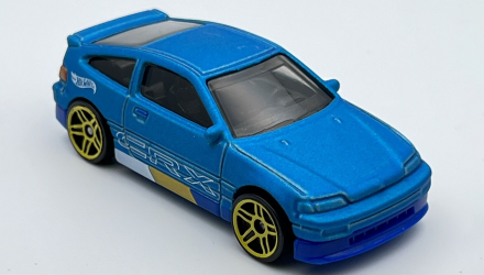 Машинка Базова Hot Wheels '88 Honda CR-X J-Imports 1:64 HKK68 Light Blue - Retromagaz, image 5