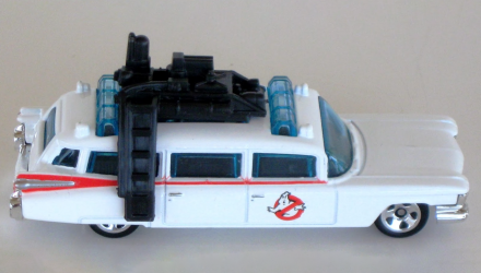 Машинка Базова Hot Wheels Cadillac Ghostbusters Ecto-1 New Models 1:64 R0942 White - Retromagaz, image 5