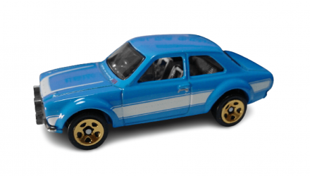 Тематична Машинка Hot Wheels '70 Ford Escort RS1600 Fast & Furious 1:64 HNR96 Blue - Retromagaz, image 3