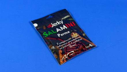 Колбаски Objerky Salamini Parma Сыровяленные 85g - Retromagaz, image 1