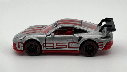 Машинка Premium Majorette 911 GT3 Cup (992) Bright Trace 1:58 209R-2 Silver - Retromagaz, image 4