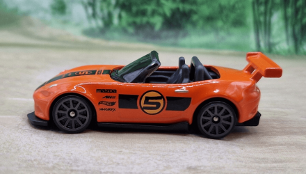 Машинка Базова Hot Wheels '15 Mazda MX-5 Miata J-Imports 1:64 HTD22 Orange - Retromagaz, image 4