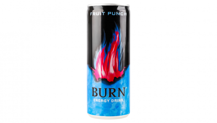 Напиток Энергетический Burn Fruit Punch 250ml - Retromagaz, image 1