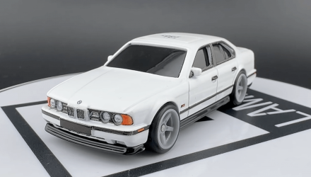 Машинка Premium Hot Wheels 1991 BMW M5 Boulevard 1:64 JBL24 White - Retromagaz, image 1