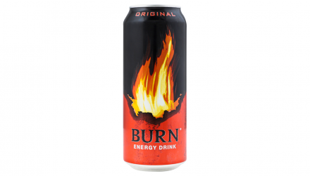 Напиток Энергетический Burn Original 500ml - Retromagaz, image 1