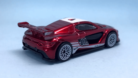 Машинка Базовая Hot Wheels Renault Sport R.S. 01 Super Treasure Hunt STH Turbo 1:64 HKL21 Red - Retromagaz, image 2