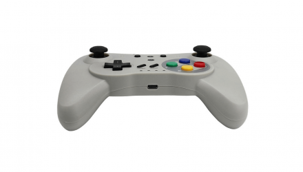 Геймпад Бездротовий RMC Wii U Pro Controller SNES Style Grey Новий - Retromagaz, image 1