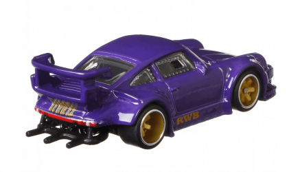 Машинка Premium Hot Wheels RWB Porsche 930 та Транспортер Aero Lift Team Transport 1:64 GJT37 Purple 2шт - Retromagaz, image 4