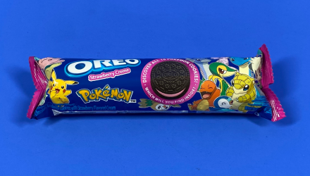 Печенье Oreo Pokemon Strawberry Creme 119.6g - Retromagaz, image 1