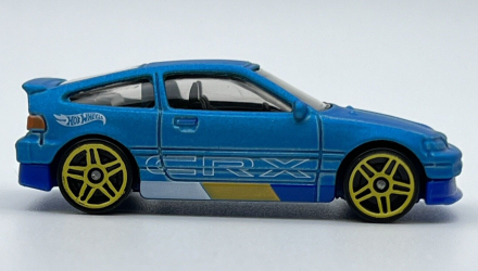 Машинка Базова Hot Wheels '88 Honda CR-X J-Imports 1:64 HKK68 Light Blue - Retromagaz, image 4