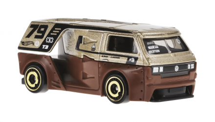 Машинка Базова Hot Wheels VW T3 Custom Vans 1:64 HRY57 Gold - Retromagaz, image 4