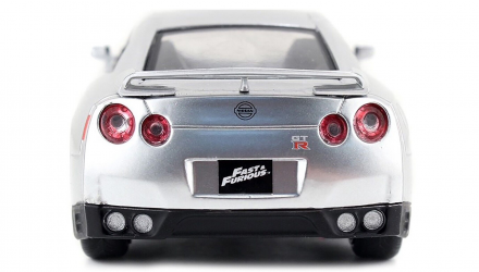 Машинка Jada 2011 Nissan Skyline GT-R (R35) Brian`s Fast & Furious 1:24 Silver - Retromagaz, image 4