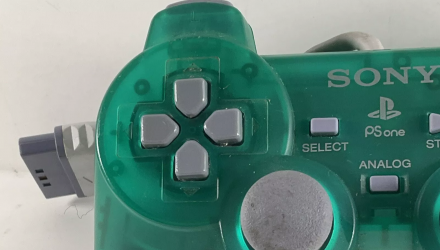 Геймпад Дротовий Sony PlayStation 2 DualShock 2 SCPH-10010 Crystal Green Б/У - Retromagaz, image 2