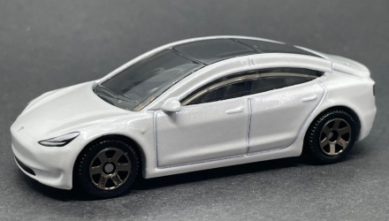 Машинка Большой Город Matchbox Tesla Model 3 Metro 1:64 HVN50 White - Retromagaz, image 2