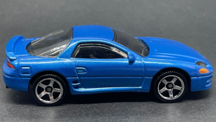 Машинка Большой Город Matchbox 1994 Mitsubishi 3000GT Highway 1:64 HVN83 Blue - Retromagaz, image 4