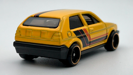 Машинка Базова Hot Wheels Volkswagen Golf MK2 Then and Now 1:64 FJY57 Yellow - Retromagaz, image 3