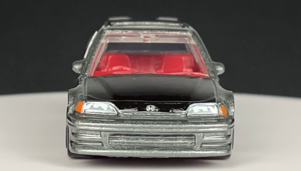 Тематическая Машинка Hot Wheels '90 Honda Civic EF Honda 1:64 HDH17 Grey - Retromagaz, image 5