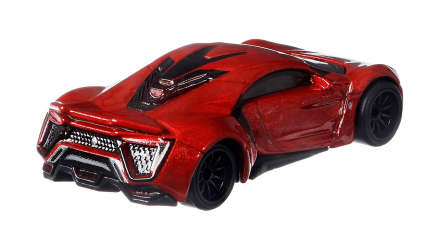 Машинка Premium Hot Wheels Lykan Hypersport W Motors Lykan Hypersport Fast & Furious GRL70 Red Новый - Retromagaz, image 3