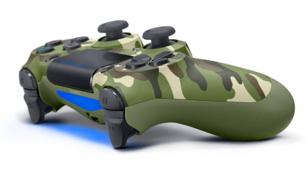 Геймпад Бездротовий Sony PlayStation 4 DualShock 4 Version 2 Green Camo Б/У - Retromagaz, image 1