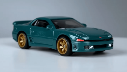 Машинка Premium Hot Wheels Mitsubishi 3000GT VR-4 Boulevard 1:64 HRT68 Green - Retromagaz, image 4