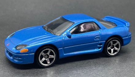 Машинка Большой Город Matchbox 1994 Mitsubishi 3000GT Highway 1:64 HVN83 Blue - Retromagaz, image 2