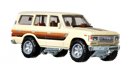 Машинка Premium Hot Wheels Toyota Land Cruiser FJ60 Car Culture 1:64 GRJ94 Tan - Retromagaz, image 6