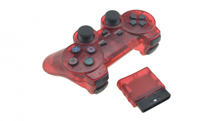 Геймпад Бездротовий RMC PlayStation 2 Red Новий - Retromagaz, image 3