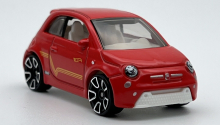 Машинка Базовая Hot Wheels Fiat 500e Green Speed 1:64 HKK24 Red - Retromagaz, image 5