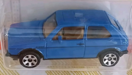 Машинка Велике Місто Matchbox 1976 Volkswagen Golf GTI MK1 Metro 1:64 HVL64/HVN92 Blue - Retromagaz, image 4