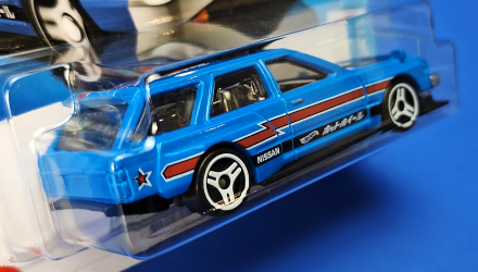 Машинка Базовая Hot Wheels Nissan Maxima Drift Car J-Imports 1:64 HKK65 Light Blue - Retromagaz, image 4