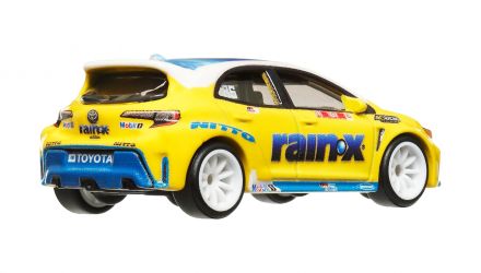 Машинка Premium Hot Wheels 2023 Toyota GR Corolla Slide Street 1:64 HKC82 Yellow - Retromagaz, image 2