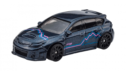 Машинка Базова Hot Wheels Subaru WRX STI Hatchbacks 1:64 HCV32 Dark Blue - Retromagaz, image 2