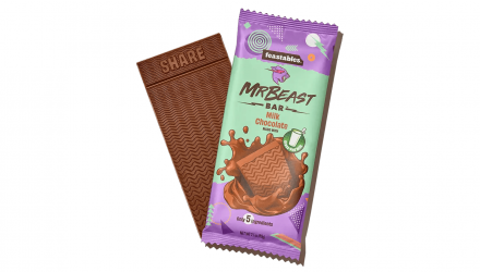 Батончик MrBeast Feastables Молочный 35g - Retromagaz, image 2