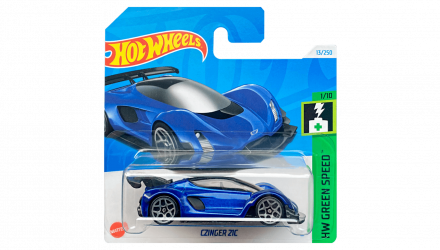 Машинка Базовая Hot Wheels Czinger 21C Green Speed 1:64 HRY49 Blue - Retromagaz, image 1