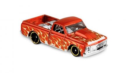 Машинка Базовая Hot Wheels '67 Chevy C10 Flames 1:64 FYC44 Orange - Retromagaz, image 3