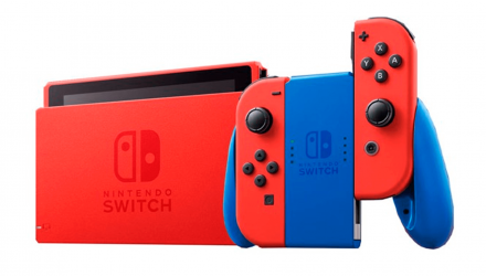 Консоль Nintendo Switch HAC-001(-01) V2 Mario Red & Blue Limited Edition 32GB Red Б/У - Retromagaz, image 1