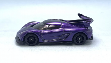 Машинка Базова Hot Wheels 2020 Koenigsegg Jesko Exotics 1:64 HTC21 Purple - Retromagaz, image 2