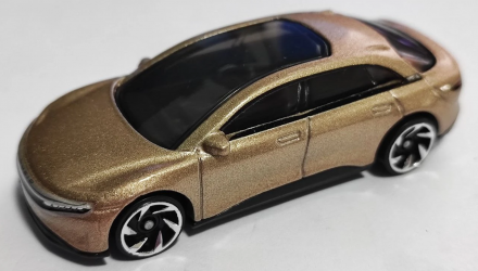 Машинка Базовая Hot Wheels Lucid Air Factory Fresh 1:64 HKJ29 Gold - Retromagaz, image 2