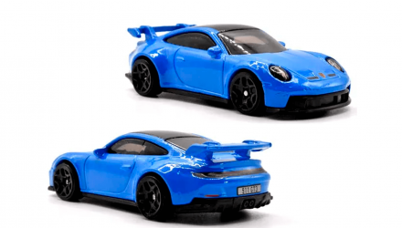 Машинка Базова Hot Wheels Porsche 911 GT3 Factory Fresh 1:64 HCT22 Blue - Retromagaz, image 2